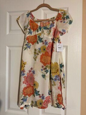 O'neill Girl floral summer Dress Size Large